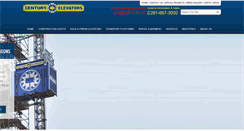 Desktop Screenshot of centuryelevators.com